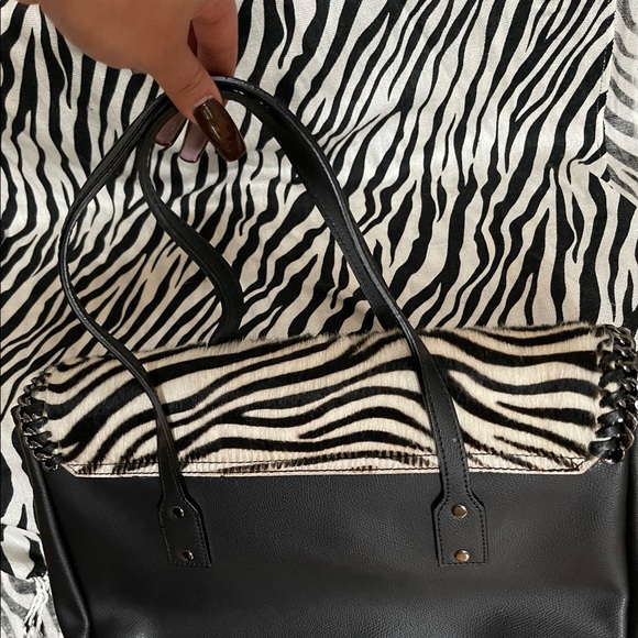 RENATA CORST ZEBRA BIG BAG - Picture 3 of 5